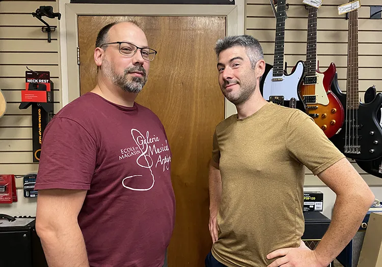professeurs-de-guitare Professeurs de guitare de la Galerie Musicale Arpège